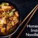 Homemade Instant Noodle Bowl