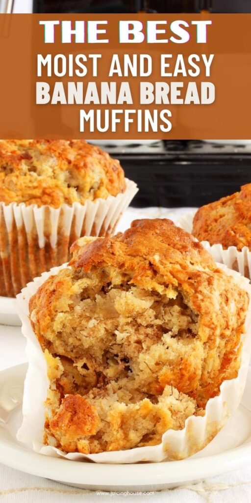 The Best Moist and Easy Banana Bread Muffins